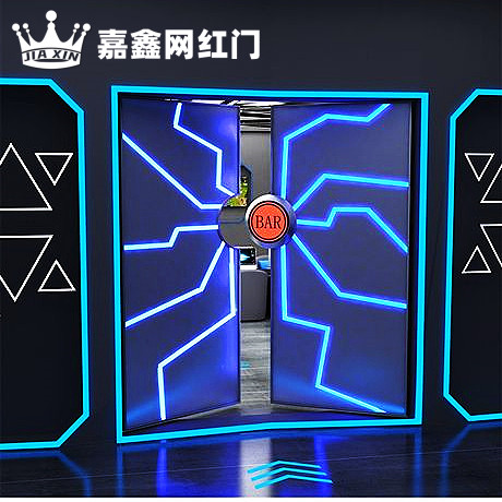 网红展厅掌纹门